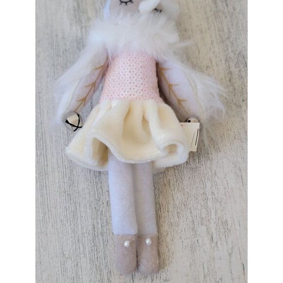 Target owl ballerina Bell sequin‎ ornament Xmas deco - Picture 2 of 6